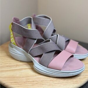 Sorel women’s explorer blitz multi strap Wedge Sandals